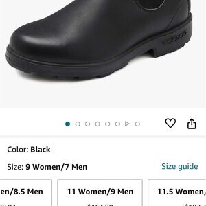 Blundstone 9 Men’s black waterproof boots